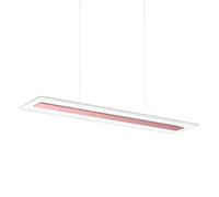 Linea Light Lámpara colgante LED Antille, rectangular, cobre