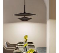 Linea Light Lámpara colgante LED Poe Plus, negro