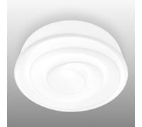 Linea Light Lámpara de techo blanca Roselie