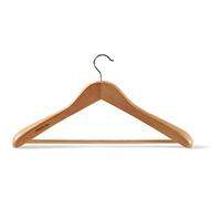 Linea Più Perfetto Percha de Madera con Hombros Anchos: 44 cm, 46x5x25.5 cm