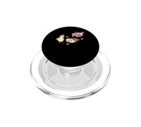 Línea Policial No Cruzar Cerdo Y Pollo Comida Divertida PopSockets PopGrip para MagSafe