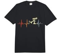 Línea Retro Inline Speed Skating Heart Comfort Colors Adult Heavyweight T-Shirt