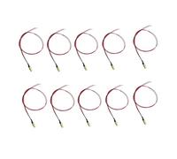 Línea roja de 650 nm Mini módulo láser Módulo de grupo láser industrial distancia focal ajustable (4 mm) (10 paquetes)