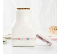 Línea separada y papel de color adhesivo decorativo cinta adhesiva Washi frontera decoración fresca cinta delgada borde estrecho