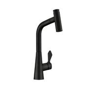 Linea Umore 2, Mezclador De Un Solo Mango, Negro Mate, Alta Presión