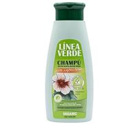 Linea Verde Champú Anticaspa Anticaída con Capuchina 400ml | Tratamiento para Cabello Débil, Para Cabello Fino y con Caspa, Fortalece Raíz, Regula Cuero Cabelludo