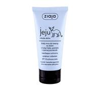 Línea Ziaja JEJU (mousse para rostro blanco)