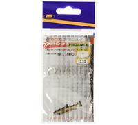 Lineaeffe Anzuelos de Pesca Fluorocarbono Trout Hooks Anzuelo 6 0.20 mm 2 m Anzuelo Surfcasting