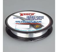 Lineaeffe Hilos de Pesca Take Akashi Fluorocarbon Ultraclear 0.22 mm 50 m Fluorocarbono Spinning Surfcasting Boloñesa