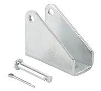 Linear Actuator Mounting Bracket, 4 Sets Heavy Duty Steel Mounting Bracket H Shape Electric Putter Install Base DIY Kits Lifting Rod Holder for Metal Electric Actuator Accessories