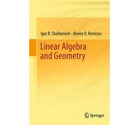 Álgebra lineal y geometría – Springer Verlag
