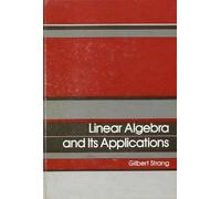 Linear Algebra and Its Applications
