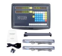 Linear Encoder, 9x36 42 49 "Lectura digital de 2 ejes con escala lineal de alta precisión/codificador lineal/gobernante lineal for máquina de torno de fresado