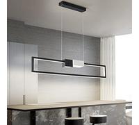 Linear LED Pendant Lights Strip Light Island Chandelier for Kitchen Dinning Room Length Adjustable Ceiling Hanging