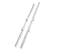 Linear Slide Rail Shaft 1000mm, Sturdy Bearing Block Set