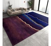 Líneas Abstractas Coloridas Alfombra Suave Para Habitación Infantil Con Impresión 3D. 40 X 60 Cm - Alfombra Antideslizante De Pelo Corto - Lavable - Antimanchas, No Se Desprende: Respet -9271869769073
