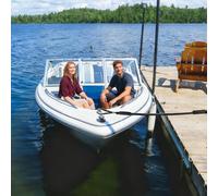 Líneas De Amarre para Barcos | 1.20-1.70 Metros Accesorios Resistentes para Canoas | Cuerda de Amarre Fuerte,para Río Playa Mar Natación Buceo Esquí Acuático Kayak Navegación