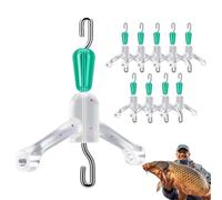 Líneas de bifurcación espacial, conector de alambre de - 10 piezas Splitter Swives Contactor Double Hook - para bifurcación para espacios para el conector de cable secundario fuerte para amigos