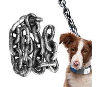 Líneas de cadena para perros grandes, 2 m / 6,56 pies impermeables al gran perro cuerda cachorro nac cadena líneas de perro - 2 m / 6,56 pies de grandes cuerdas de largo para mascotas - Fractura de