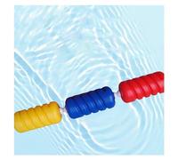 Líneas de carril de piscina, cuerda de boya, cuerda de piscina premontada para una natación segura, cuerda de seguridad ajustable para piscina, flotadores para dividir la piscina (16 m)