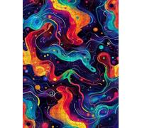 LíNeas De Color Puzzle 3000 Piezas, Rompecabezas Adultos Puzzle, 3D Un Rompecabezas, Desafiante Puzzles de Decoración Juego de, Juego Educativo para Toda la Familia, para Regalo Decoración FNKL7-144