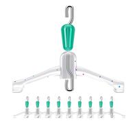 Líneas de doble gancho bifurcación espacial, Conector de alambre de a,10 piezas Splitter Swives Contactor Double Hook | para bifurcación para espacios para el conector de cable secundario fuerte para
