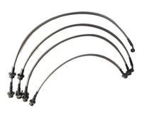 Líneas de freno Manguera de freno extensible para Suzuki Jimny Jb74W JB64 2019-2025, manguera de freno de acero alargada de 2 a 3 pulgadas.(For 4 inches)