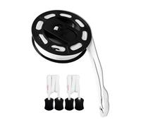 Líneas de Frontera para Pickleball - Cinta Resistente para Campo, Indicadores Ajustables de Colores, indicador de Entrenamiento Antideslizante para Uso Exterior | Disposición del Campo Deportivo