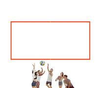 Líneas de línea para bodas - Cinta de corte ajustable, líneas de frontera impermeables | Marcadores de corte de de alta calidad, líneas de campo de voleibol de fácil configuración para deportes