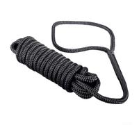 Líneas de muelle de barco para cuerda de nailon doble para amarre y aparejo duraderos con ojos suaves y extremos sellados con calor (3/8 pulgadas)