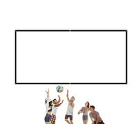 Líneas de Voleibol para - Líneas límite de la cancha de Voleibol al Aire Libre | Marcado Visible de Campo Deportivo | Línea judicial Duradera con Alta Visibilidad para Patio Trasero, Playa, Camp