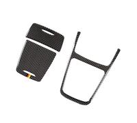 Líneas Interiores Embellecedor Adhesivo Fibra Carbono Para Panel Control Central Coche, Encendedor Cigarrillos Y Caja Almacenamiento, Para Benz A, GLA, CLA, Clase 13-18(A-B-C with color)