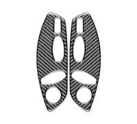 Líneas Molduras Decoran Interiores Para 718 982 2016-2022 Para Cayman GT4 GTS RS Panel De Ajuste De Asiento Decoración De Fibra De Carbono Pegatinas Decorativas(Negro)