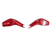 Líneas Molduras Decoran Interiores Para Ford Para Mustang 2015-2021 Palanca Cambi Limpiaparabrisas Faro Palanca Cambio Decoración Cubierta Pegatinas Decorativas(Rojo)