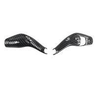 Líneas Molduras Decoran Interiores Para Ford Para Mustang 2015-2021 Palanca Cambi Limpiaparabrisas Faro Palanca Cambio Decoración Cubierta Pegatinas Decorativas(Negro)