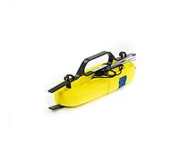 Líneas para voleibol de playa Courtline 16 m x 8 m líneas para voleibol de playa ancho 5 cm de ancho para voleibol de playa Marcado césped arena Anclaje gancho (amarillo)