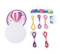 Líneas sinuosas pintura Patrón de balón de aire caliente clavos Dibujo de dibujo Arte Craft Kit Producción de bricolaje