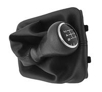 LINEAW Funda Palanca Marchas Perilla De Cambio De Marchas De 5 Velocidades con Collares, Palanca De Cambios, Cubierta Antipolvo para Peugeot 206 Cambio Manija Perilla