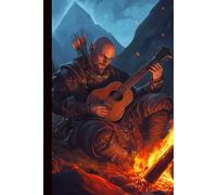 Lined 6x9 Adventurer's Notebook for 5th Edition Players - Bard Edition: Designed to Track Characters, Campaigns, Maps and All Your Epic Quests