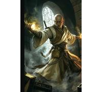 Lined 6x9 Adventurer's Notebook for 5th Edition Players - Monk Edition: Designed to Track Characters, Campaigns, Maps and All Your Epic Quests