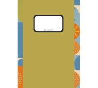 Lined A4 Notebook with Design Cover - 50 Pages Premium Ivory Paper: Writing Notebook with Water- & Dirt-Resistant Softcover | Elegant A4 Journal for School, Notes & Everyday Writing