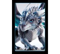 Lined Fantasy Dragon Composition Notebook / Journal: Cool Black Notepad/Planner For Men, Women, Boys and Girls (Kids) | Makes A Great Gift / Present | 6x9" | 120 Wide Ruled Pages.