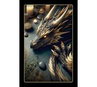 Lined Fantasy Dragon Composition Notebook / Journal: Cool Notepad/Planner For Men, Women, Boys and Girls (Kids) | Makes A Great Gift / Present | 6x9" | 120 Wide Ruled Pages.