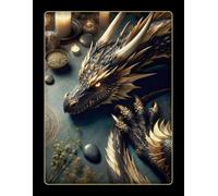 Lined Fantasy Dragon Composition Notebook / Journal: Cool Notepad/Planner For Men, Women, Boys and Girls (Kids) | Makes A Great Gift / Present | 8.5x11" | 120 Wide Ruled Pages.