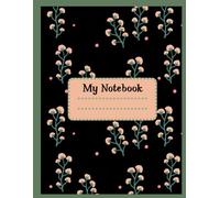 Lined Floral Notebook: Spiral Notebook , Good for Writing / A4 size / 100pages interior/ 8.5 X 11inches (Kiki and The Treasure of Kindness, Esther and The Power of Prayer, Together We Win)