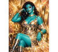 lined journal glam cover 5: The Sable & Ava Collection