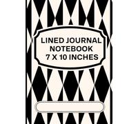 Lined Journal Notebook 7 x 10 Inches - 160 Pages Ruled Journal for Writing, Notes, Journaling and Planning: Minimalist Ruled Notebook for Daily Writing, Study, Work and Creative Ideas