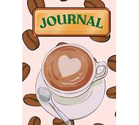 Lined Journal Notebook, 8.5 x 11 in, 120 pages, For note-taking in office, business, school, notes taking & writing [Coffee, Java]