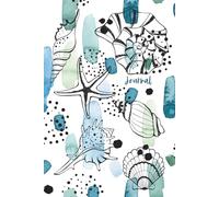 Lined Journal Notebook for Note taking and Drawing - Office, Home, School, Work - Sea Shells Cover