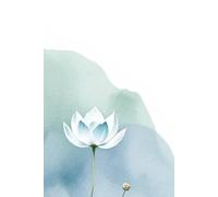 Lined Journal Notebook for Women & Men, 150 Pages, Hardcover Notebook for Work & Note Taking, Journals for Writing, (6"x9") - Pale Blue